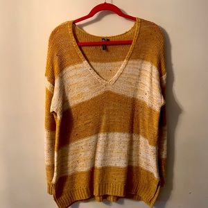 Vneck Mustard Sweater